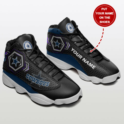 Dallas Cowboys Personalized AJD13 Sneakers 18