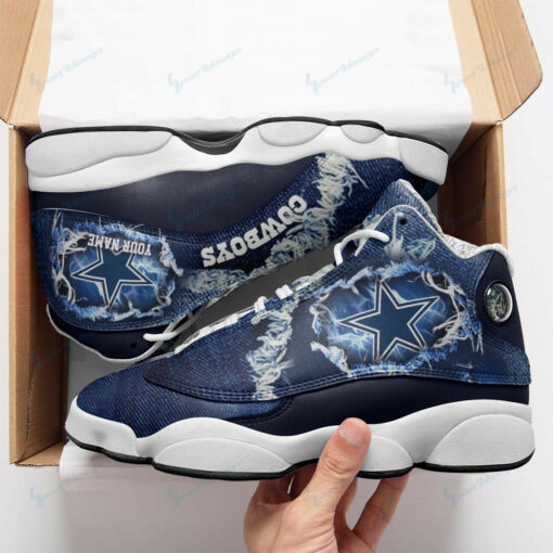 Dallas Cowboys Personalized AJD13 Sneakers BG132