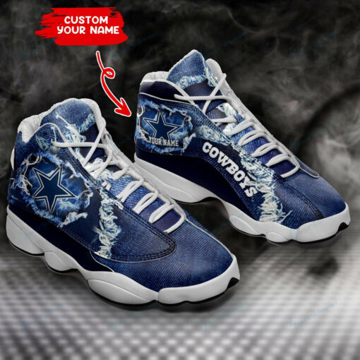 Dallas Cowboys Personalized AJD13 Sneakers BG132