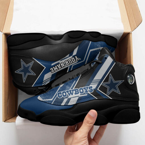 Dallas Cowboys Personalized AJD13 Sneakers BG174