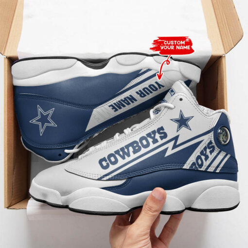 Dallas Cowboys Personalized AJD13 Sneakers BG185