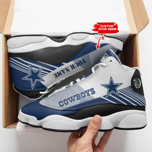 Dallas Cowboys Personalized AJD13 Sneakers BG193