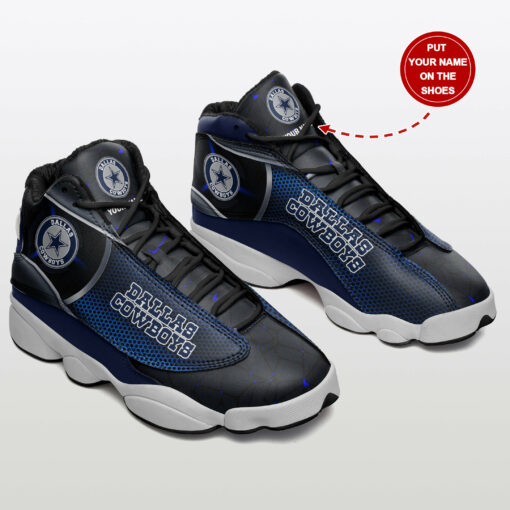 Dallas Cowboys Personalized AJD13 Sneakers BG43