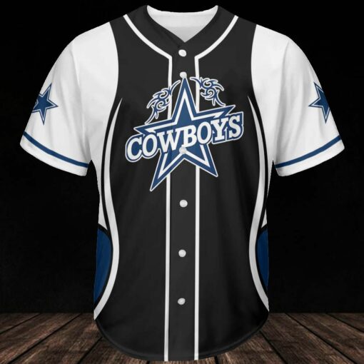 Dallas Cowboys Personalized Baseball Jersey 305