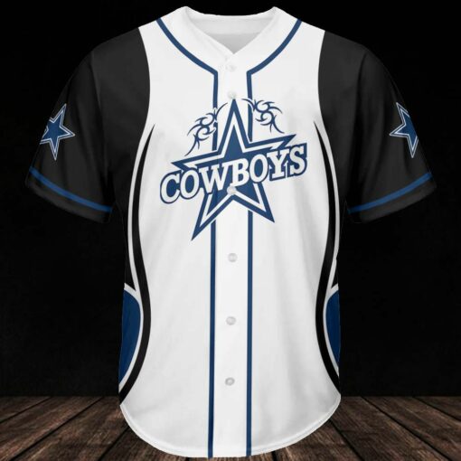 Dallas Cowboys Personalized Baseball Jersey 305