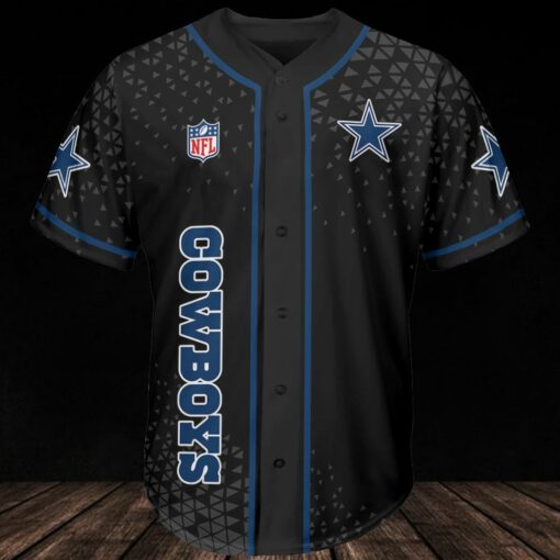 Dallas Cowboys Personalized Baseball Jersey 327