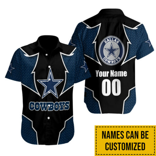 Dallas Cowboys Personalized Button Shirt BG678