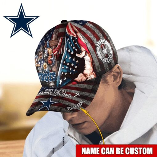 Dallas Cowboys Personalized Classic Cap BB356