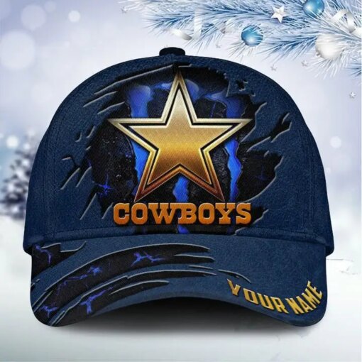 Dallas Cowboys Personalized Classic Cap BBCAP956