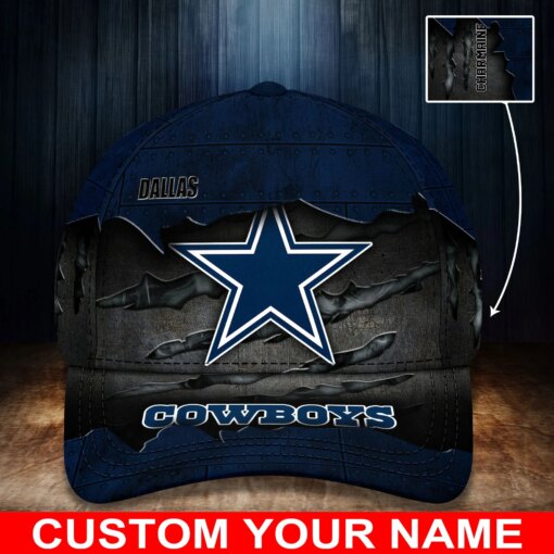 Dallas Cowboys Personalized Classic Cap BG299