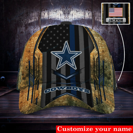 Dallas Cowboys Personalized Classic Cap BG521