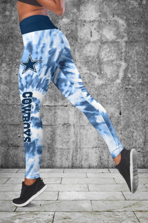 Dallas Cowboys Personalized Combo Croptop Hoodie And Leggings AZCLG113+AZC2CHD113