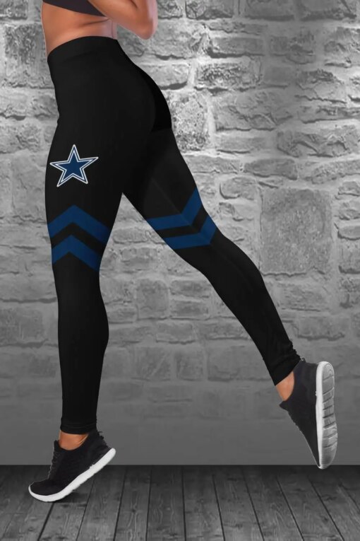 Dallas Cowboys Personalized Croptop Hoodie And Leggings BG282