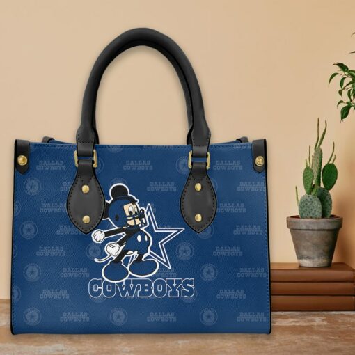 Dallas Cowboys Personalized Leather Hand Bag BB274