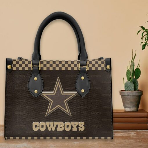 Dallas Cowboys Personalized Leather Hand Bag BB279