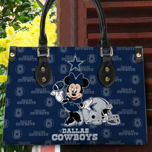 Dallas Cowboys Personalized Leather Hand Bag BB398