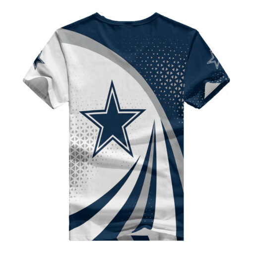 Dallas Cowboys Personalized Summer V-neck Women T-shirt BG311