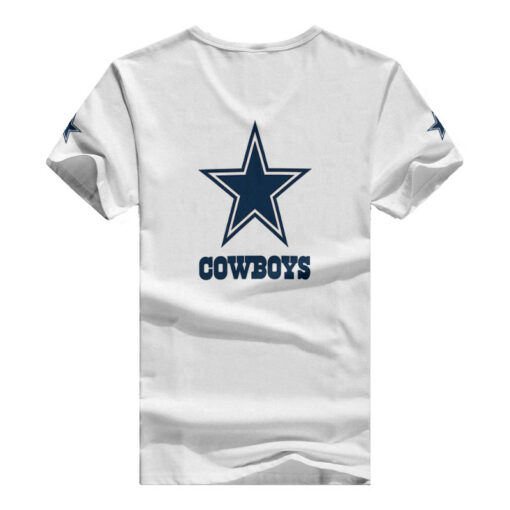 Dallas Cowboys Personalized Summer V-neck Women T-shirt BG366