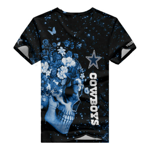 Dallas Cowboys Personalized Summer V-neck Women T-shirt BG389