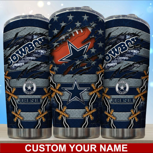 Dallas Cowboys Personalized Tumbler BG08