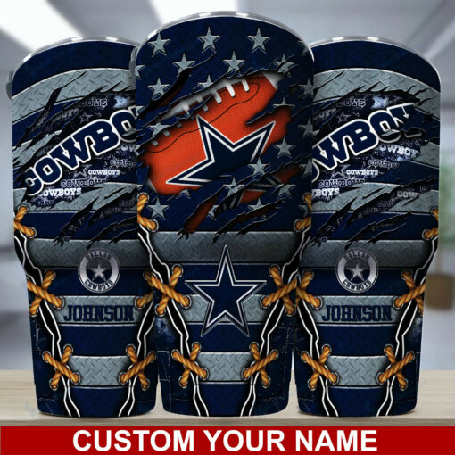 Dallas Cowboys Personalized Tumbler BG08