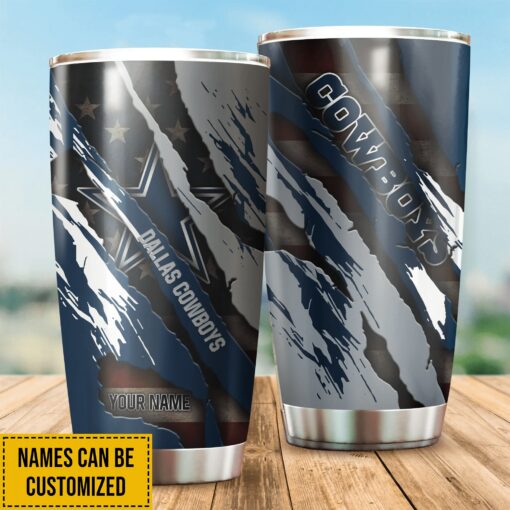 Dallas Cowboys Personalized Tumbler BG218