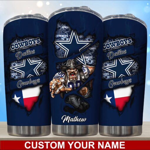 Dallas Cowboys Personalized Tumbler BG229