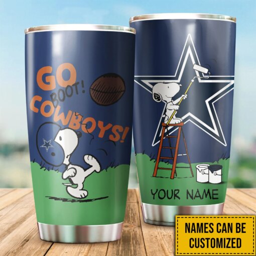 Dallas Cowboys Personalized Tumbler BG287