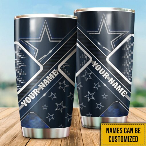 Dallas Cowboys Personalized Tumbler BG360