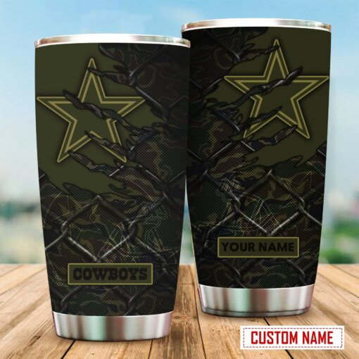 Dallas Cowboys Personalized Tumbler BG365