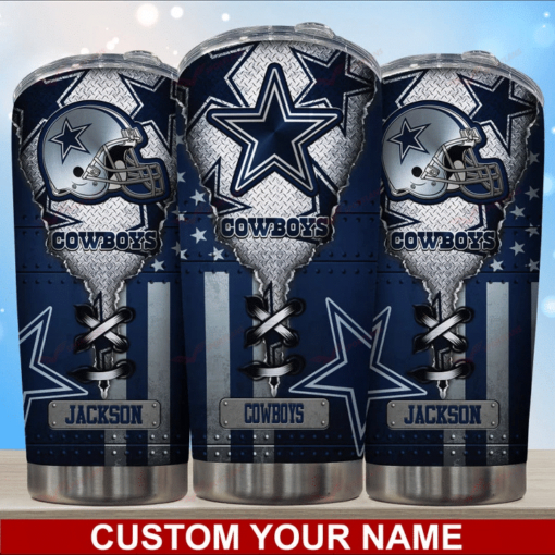 Dallas Cowboys Personalized Tumbler BG413