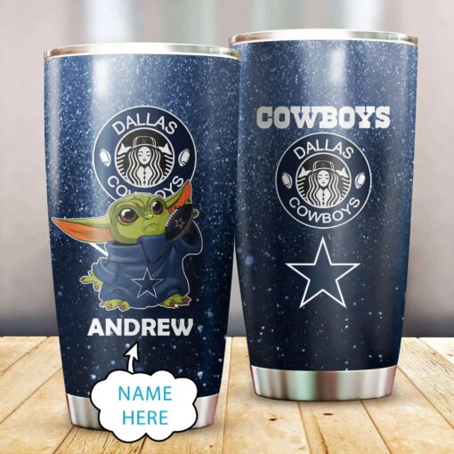 Dallas Cowboys Personalized Tumbler BG560