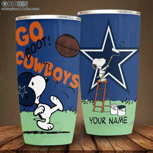 Dallas Cowboys Personalized Tumbler BG587