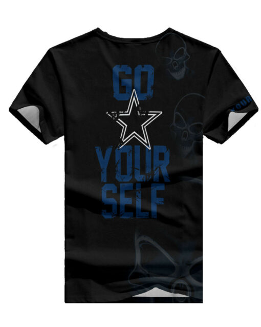 Dallas Cowboys Personalized V-neck Women T-shirt BG445