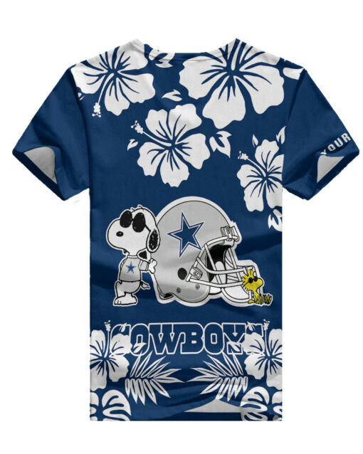 Dallas Cowboys Personalized V-neck Women T-shirt BG459