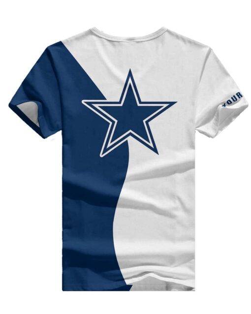 Dallas Cowboys Personalized V-neck Women T-shirt BG518