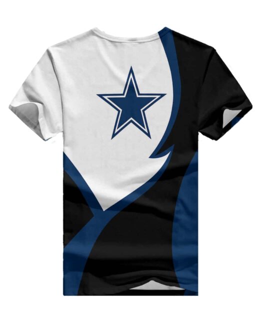 Dallas Cowboys Personalized V-neck Women T-shirt BG686