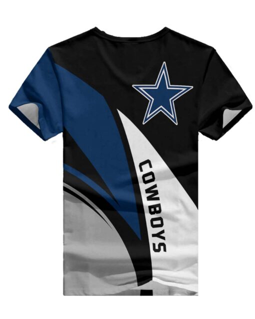 Dallas Cowboys Personalized V-neck Women T-shirt BG716