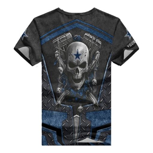 Dallas Cowboys Personalized V-neck Women T-shirt BG967