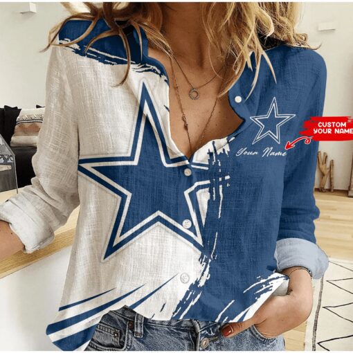 Dallas Cowboys Personalized Woman Shirt BG155