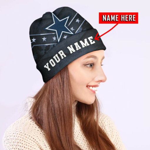 Dallas Cowboys Personalized Wool Beanie 159