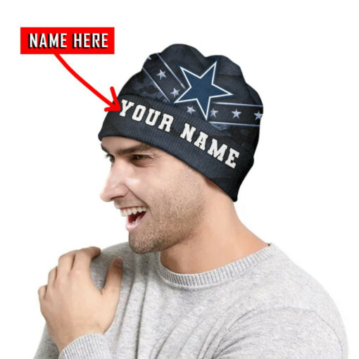 Dallas Cowboys Personalized Wool Beanie 159