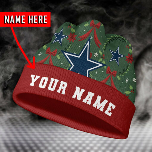 Dallas Cowboys Personalized Wool Beanie 176