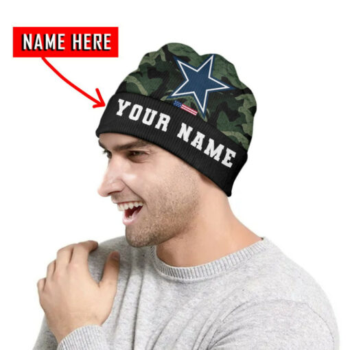 Dallas Cowboys Personalized Wool Beanie 185