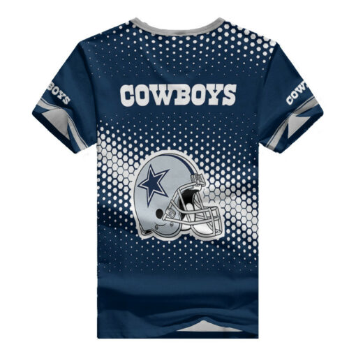 Dallas Cowboys Summer V-neck Women T-shirt 122