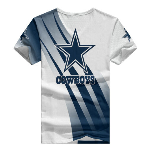 Dallas Cowboys Summer V-neck Women T-shirt BG423