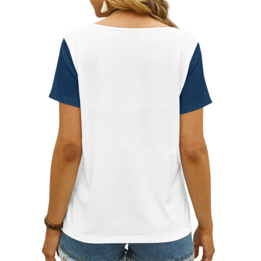 Dallas Cowboys V-neck Women T-shirt AGC62