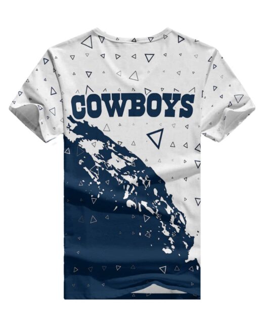 Dallas Cowboys V-neck Women T-shirt BG652