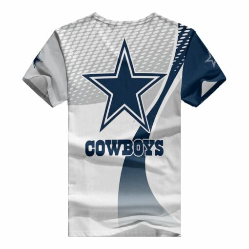 Dallas Cowboys V-neck Women T-shirt BG755