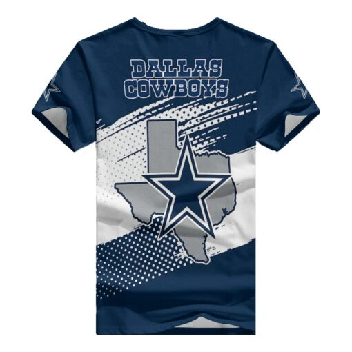 Dallas Cowboys V-neck Women T-shirt BG829